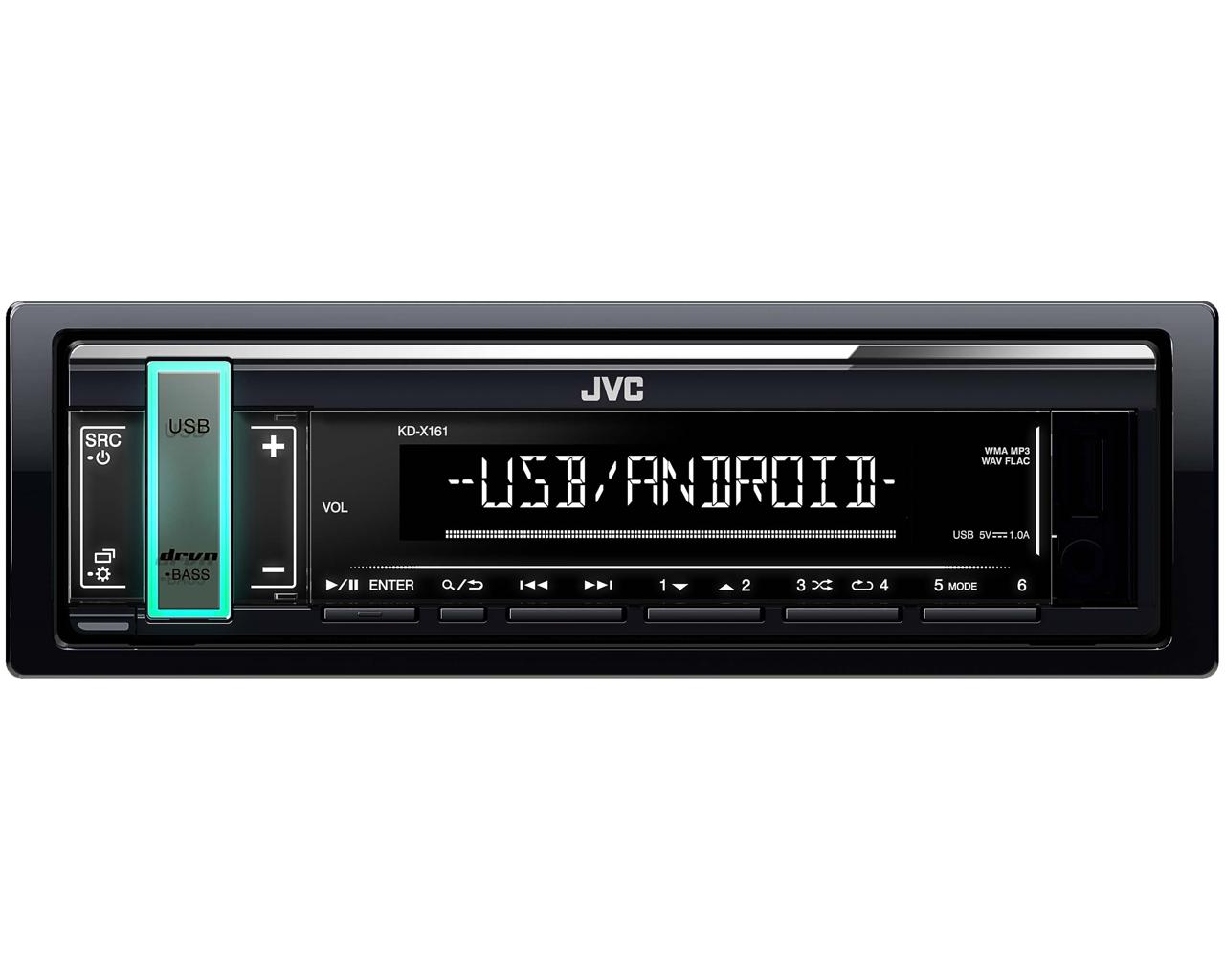  MP3/USB/Android  CD- JVC KD-X161